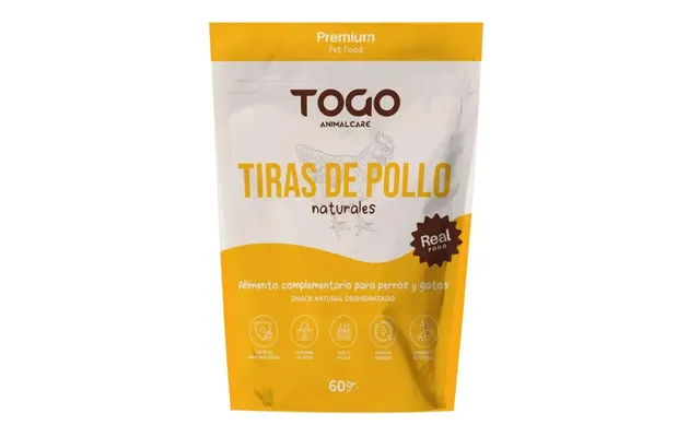 Togo Snack Natural Chicken Strips - 1 Unit