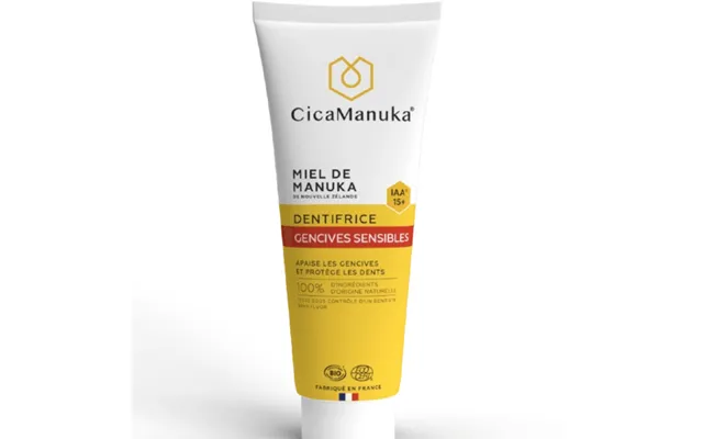 Toothpaste For Sensitive Gums With Manuka Honey Iaa15 - Organic