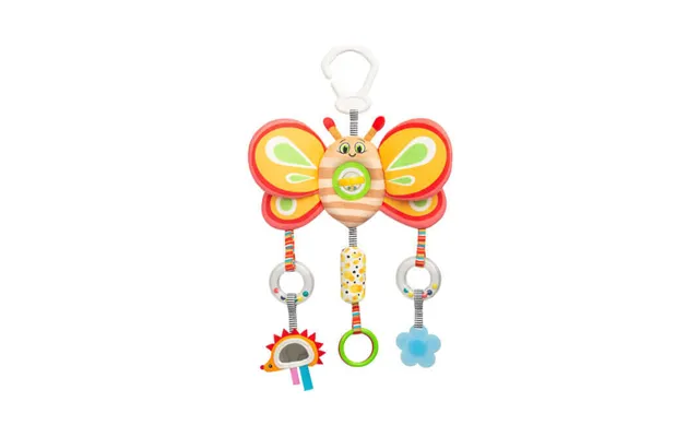 Toy For Stroller With Sensory Elements Butterfly Sensillo