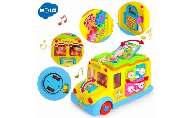 Toy School Bus With Sounds And Lights - 12 Months product image