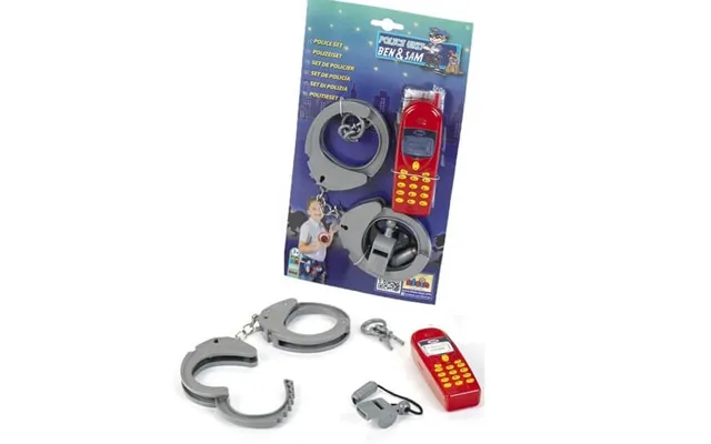 Toy Set 3 Police Accessories - Klein