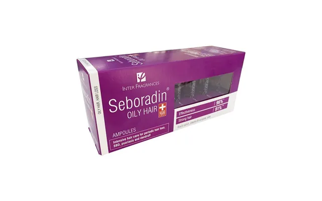 Treatment Against Periodic Hair Loss Seboradin Oily - 14 Vials X 5