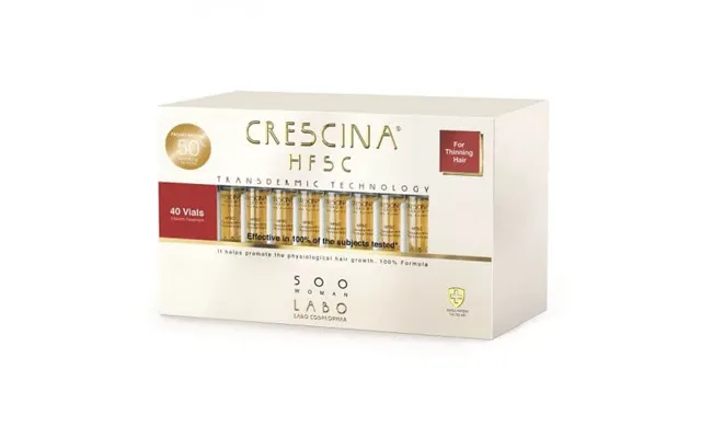 Treatment Crescina Hfsc Transdermic 500 Woman - 40 Ampoules