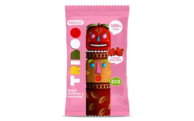 Triboo Organic Strawberry And Apple Snack - 25 G
