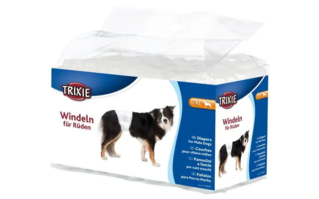 Trixie Diapers For Male Dogs - L-xl