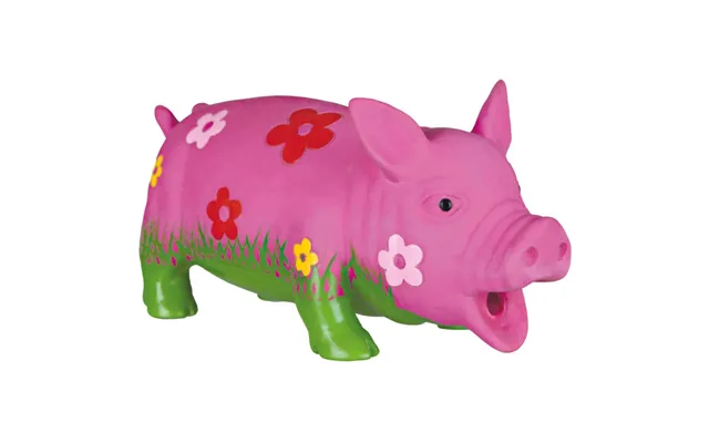 Trixie - Pig Toy With Flower Dogs product image