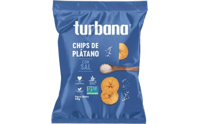 Turbana Green Plantain Chips - 95 G