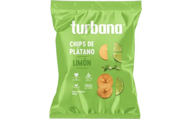 Turbana Green Plantain Chips With Lemon - 95 G