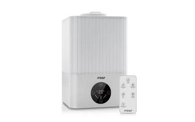 Ultrasonic Humidifier With Automation And Night Light - Reer