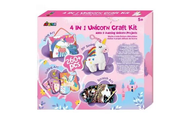 Unicorns 4 In 1 Creative Set - 5 Years