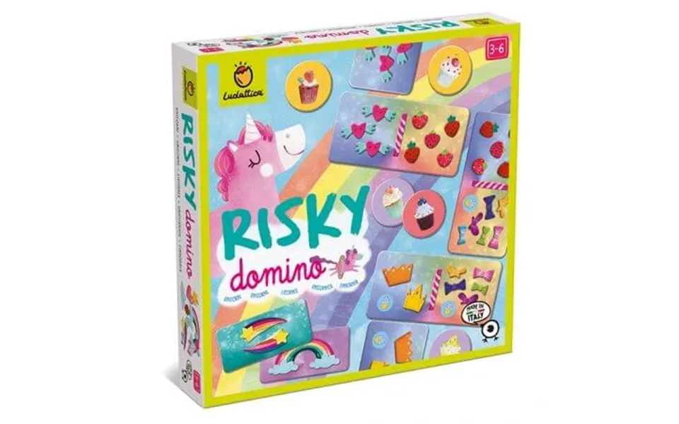 Unicorns Risky Dominoes - 3-6 Years