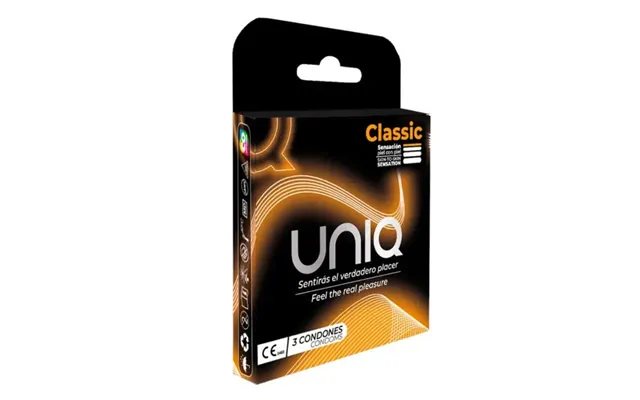Uniq Classic Latex Free Condoms - 3 Pcs