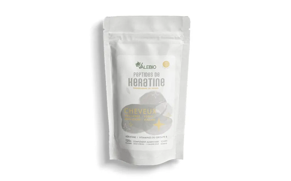 Valebio Keratin Peptides For Hair Lemon Flavor 120g