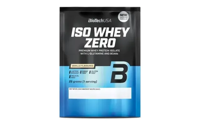 Vanilla Flavored Protein Powder Iso Whey Zero - 25 G