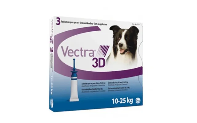 Vectra 3d -on Solution For Dogs 10-25kg - 3 Pipettes