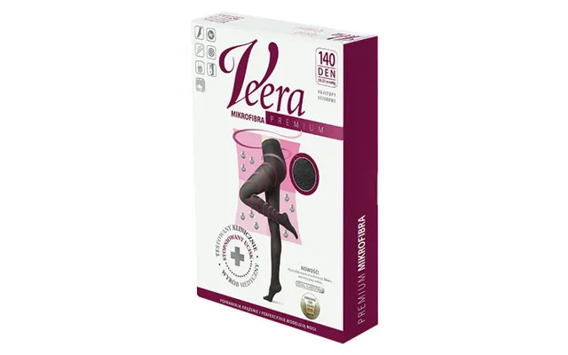 Veera Premium 140 Den Microfiber Compression Tights - Size 3
