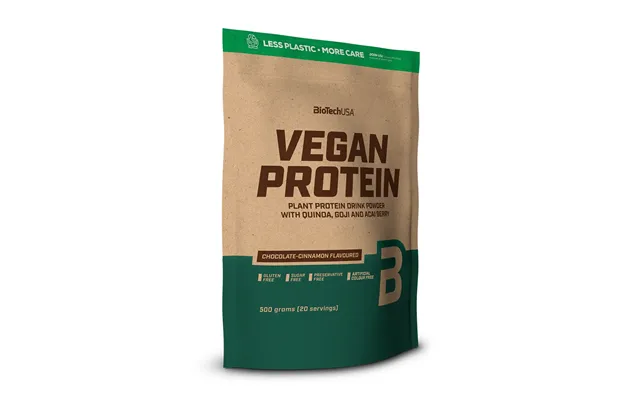 Vegan Protein With Chocolate-cinnamon Flavor - 500 Grams