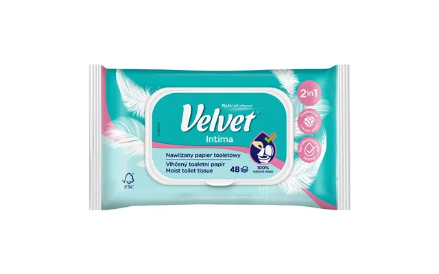 Velvet Intima - 2 In 1 Wet Toilet Paper With Clip product image