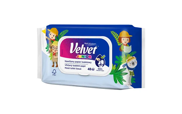 Velvet Junior - Moist Toilet Paper With Clip product image