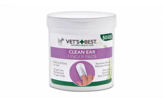 Vet's Best Ear Wipes - 50 Pieces