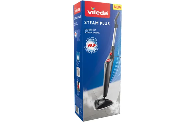 Vileda Steam Plus Flat Steam Mop