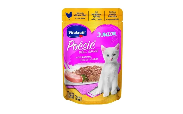 Vitakraft Poesie Junior Pouch Chicken In Sauce - 85 G