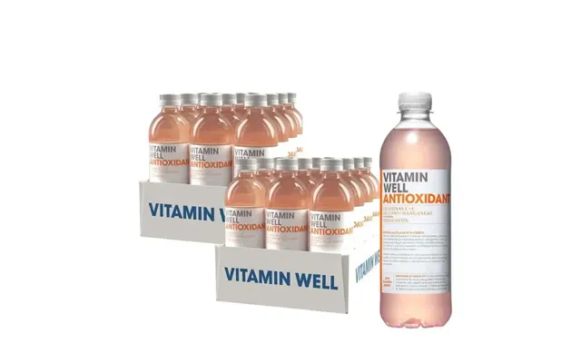 Vitamin Well Pack Antioxidant Peach - 24 Units X 500 Ml
