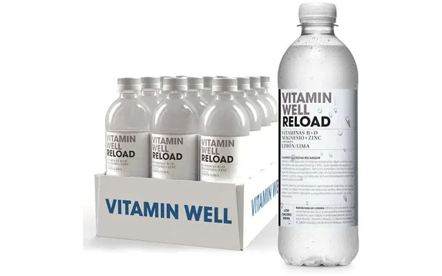 Vitamin Well Pack Reload Lime Lemon - 12 Pcs X 500 Ml
