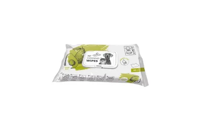 Wet Wipes With Avocado For Dogs And Cats - 40 Pieces