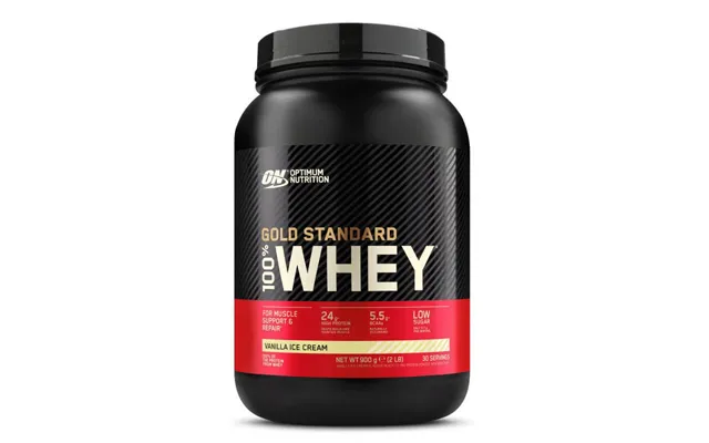 Whey Gold Standard Vanilla Ice Cream Protein Powder - 900 G