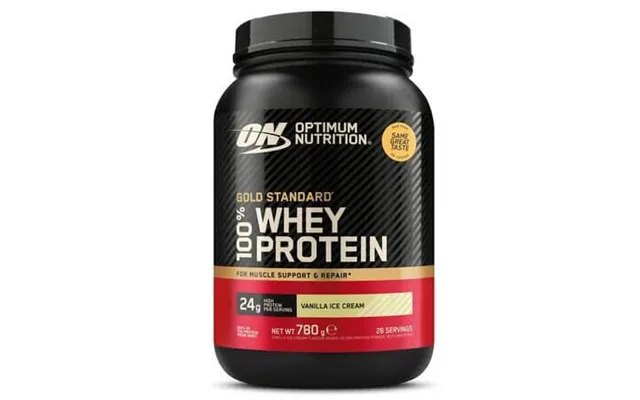 Whey Protein Powder With Vanilla Ice Cream Flavor 100% Whey Gold Standard - 780 G