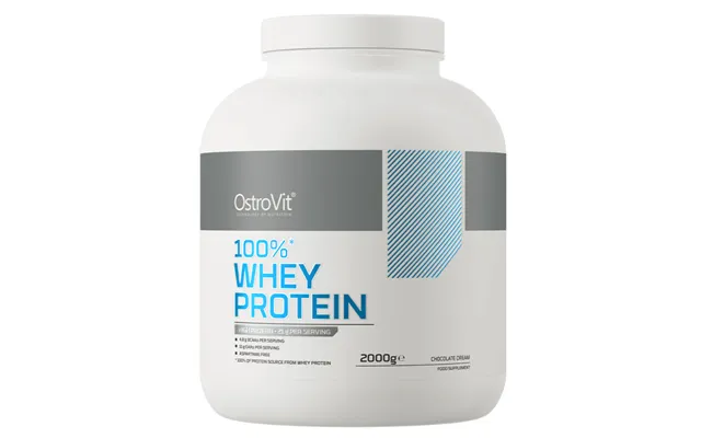 Whey Protein With Chocolate Flavor - 2 Kg