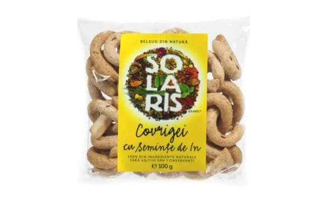 Wholemeal Flaxseed Pretzels - 100 G