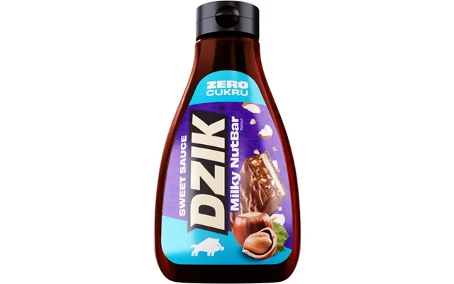 Wk Dzik Zero Milky Nutbar Sauce 425 Ml