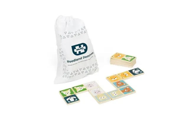 Wooden Dominoes Forest Animals - 1 Year