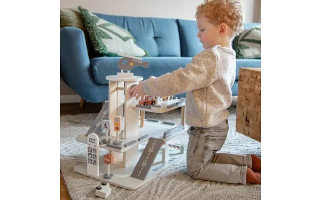 Wooden Toy Car Parking - 3 Years product image