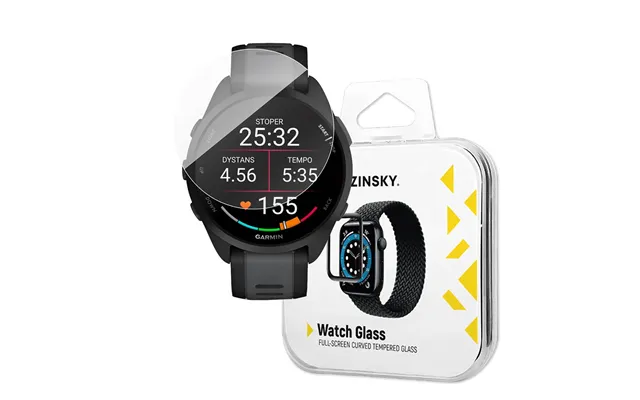 Wozinsky Full Glue Tempered Glass For Garmin Forerunner 165 2 Pcs