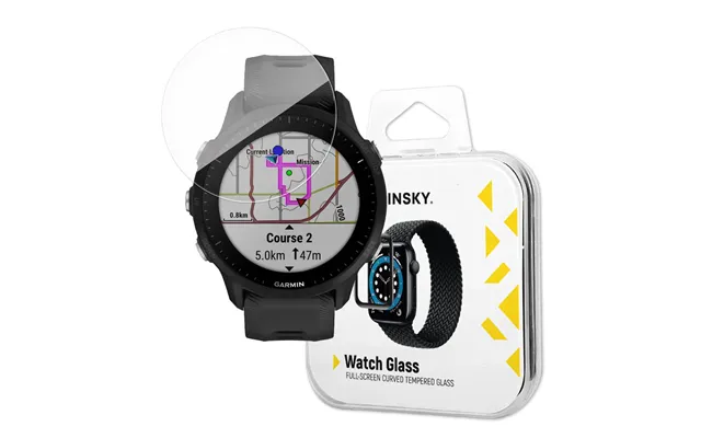 Wozinsky Full Glue Tempered Glass For Garmin Forerunner 965 2 Pcs