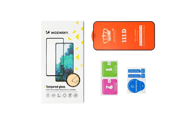Wozinsky Full Glue Tempered Glass For Iphone 16 Pro