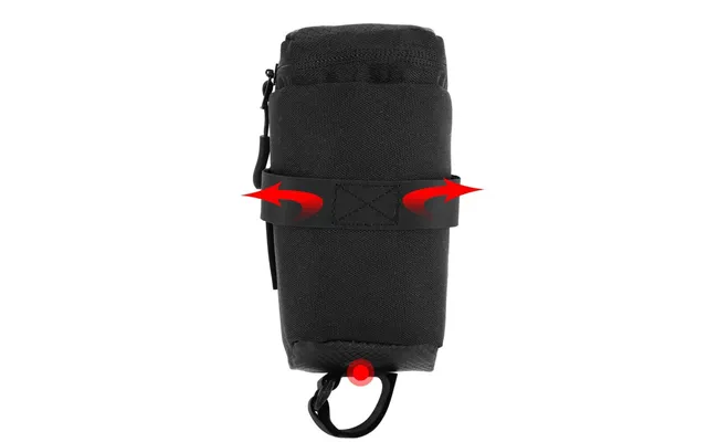 Wozinsky Small Bike Bag Under The Saddle 0.6 L Black Wbb8bk Black