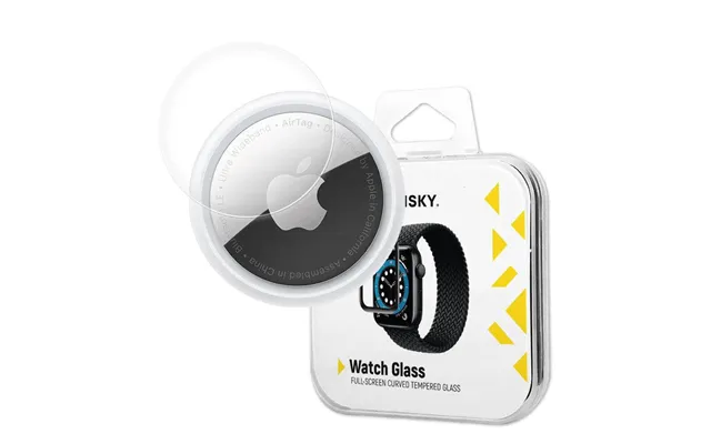 Wozinsky Watch Glass Hybrid Glass For Airtag Black