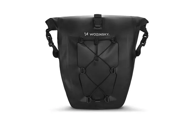 Wozinsky Waterproof Bicycle Rack Pannier Bag 25l Black Wbb24bk