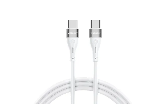 Wozinsky Wstcc1 Usb-c Usb-c Pd 65w Cable 1 M - White