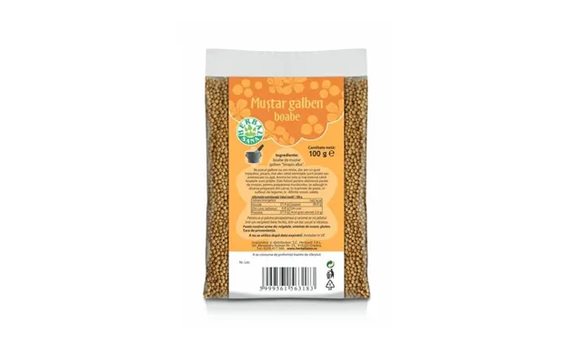 Yellow Mustard Berries - 100 Gr
