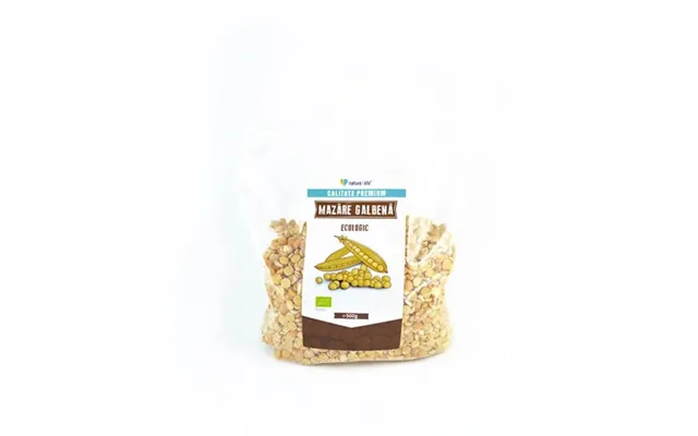 Yellow Peas Halved Organic - 500 G