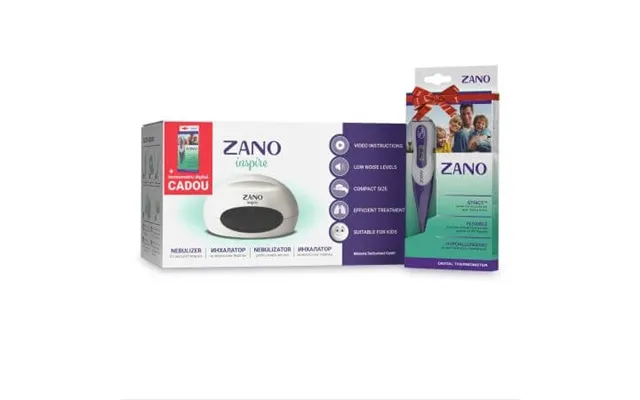 Zano Inspire Compressor Nebulizer For Children And Adults Thermometer - Unicoms product image