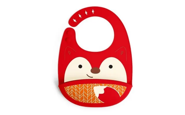 Zoo Fox Silicone Bib - Skip Hop