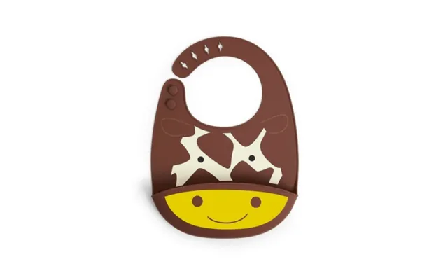 Zoo Giraffe Silicone Bib - Skip Hop