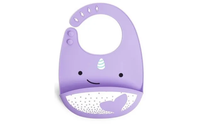 Zoo Whale Silicone Bib - Skip Hop