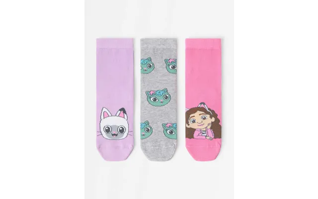 3-pack Gabby's Dollhouse Socks
